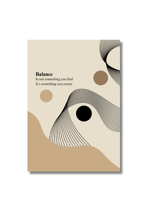 The Art of Balance